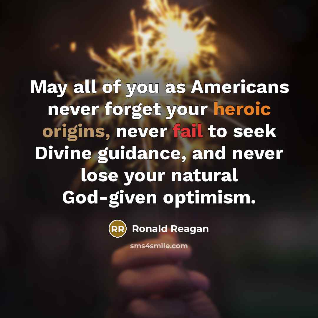 “May all of you as Americans never forget your heroic…” quote by Ronald Reagan