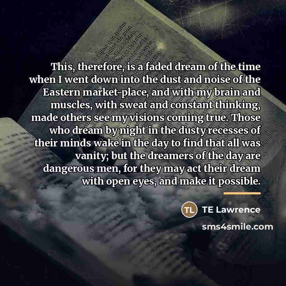 “This, therefore, is a faded dream of the time when…” quote by Anonymous