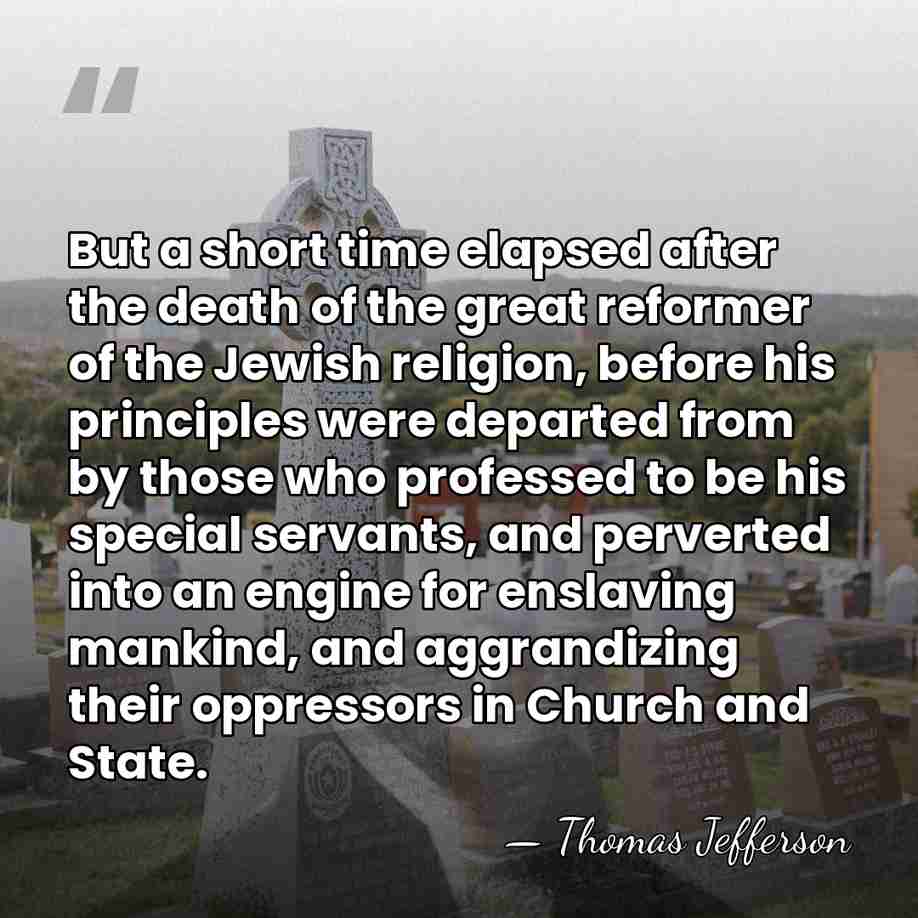 But a short time elapsed after the death of the great reformer&hellip; - Thomas Jefferson