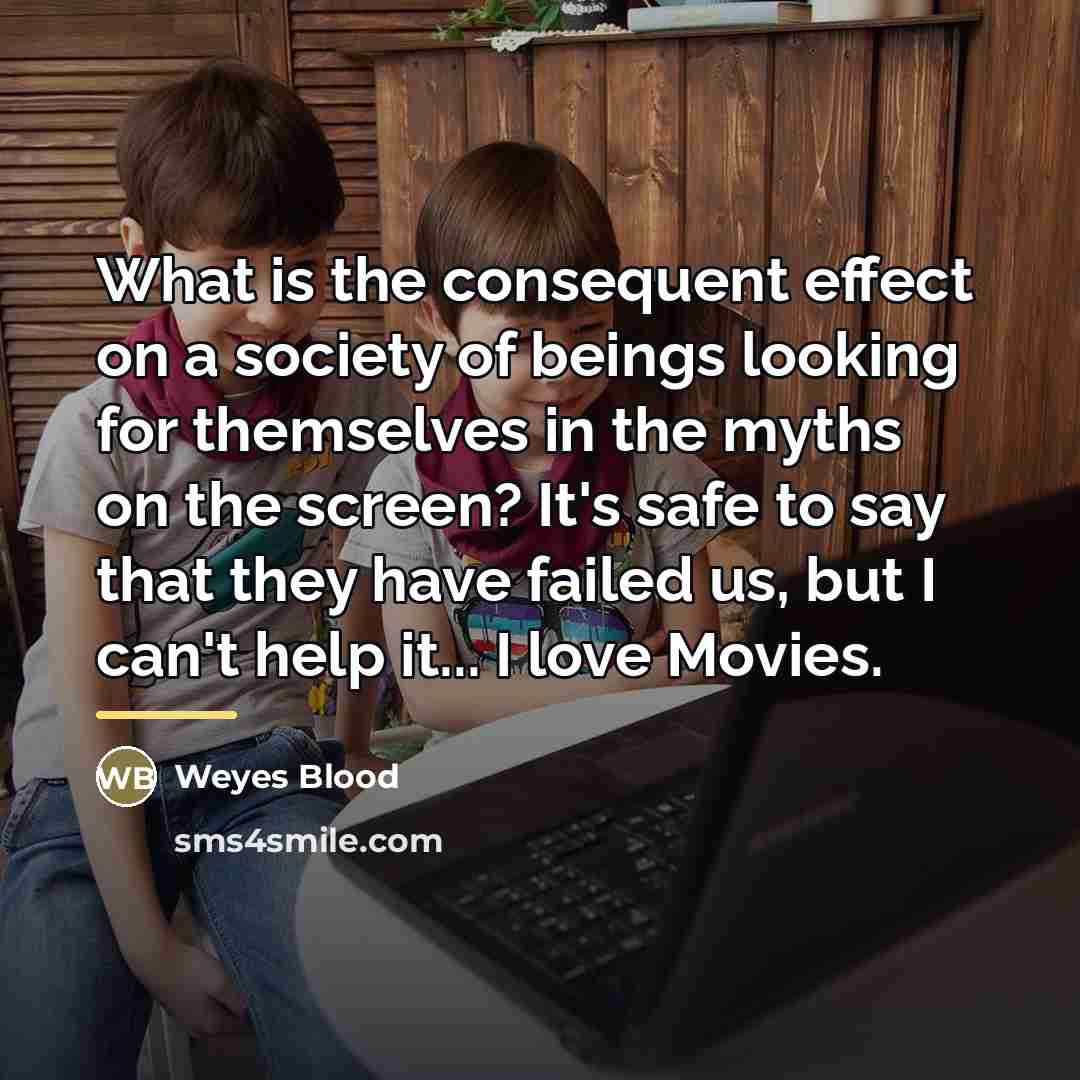 “What is the consequent effect on a society of beings…” quote by Weyes Blood
