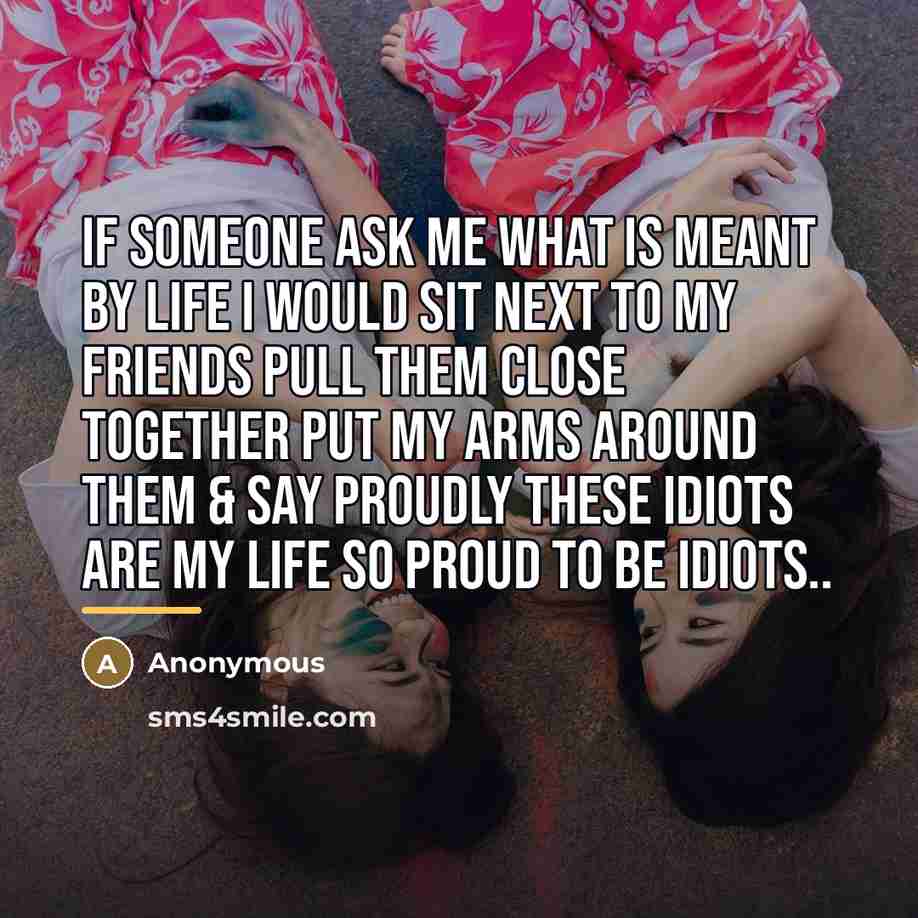 “If someone ask me What is Meant by life I…” quote by Anonymous