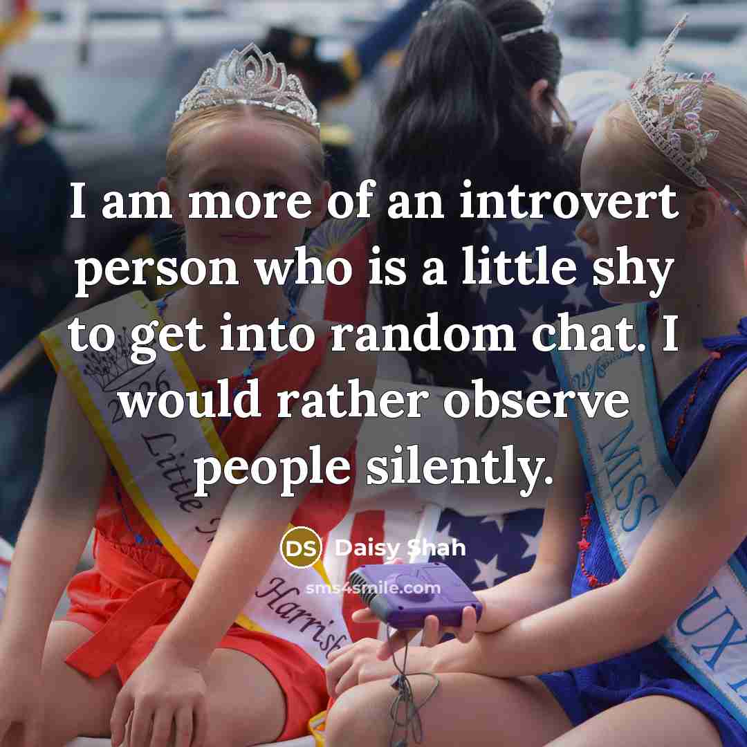 “I am more of an introvert person who is a…” quote by Daisy Shah