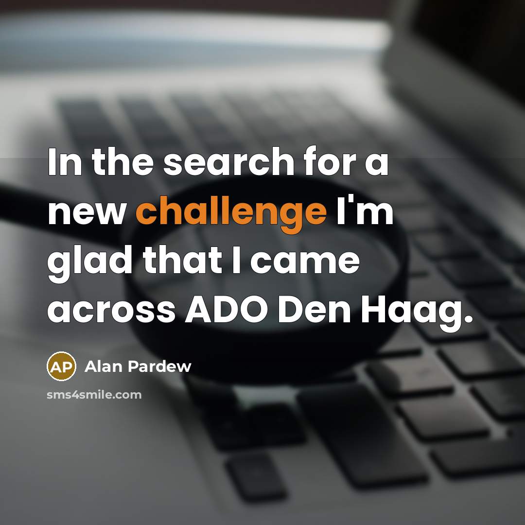 “In the search for a new challenge I'm glad that…” quote by Alan Pardew