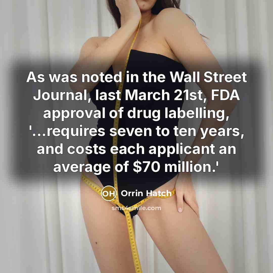 “As was noted in the Wall Street Journal, last March…” quote by Orrin Hatch