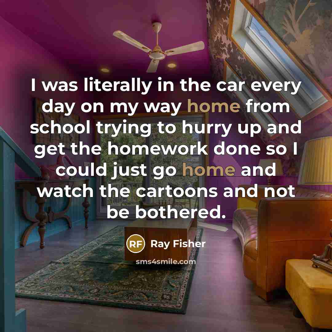 “I was literally in the car every day on my…” quote by Ray Fisher