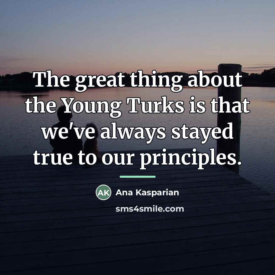 “The great thing about the Young Turks is that we've…” quote by Ana Kasparian