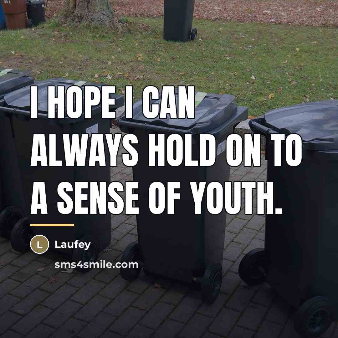 “I hope I can always hold on to a sense…” quote by Laufey