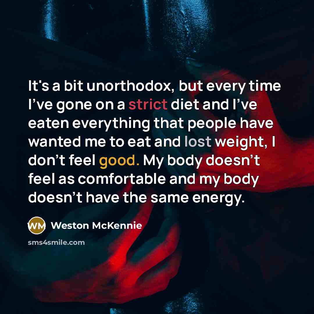 “It's a bit unorthodox, but every time I've gone on…” quote by Weston McKennie