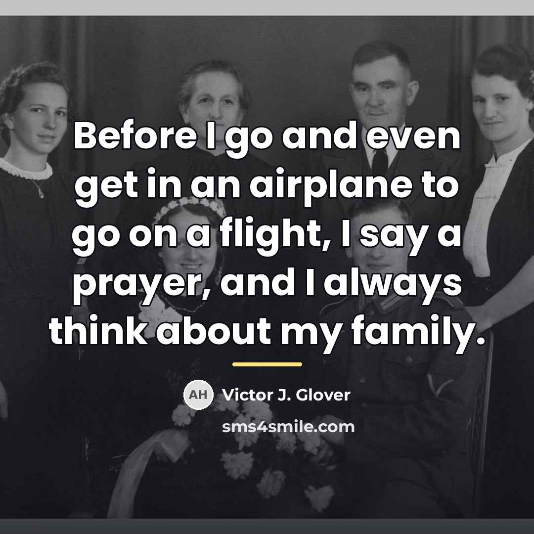 “Before I go and even get in an airplane to…” quote by Victor J. Glover
