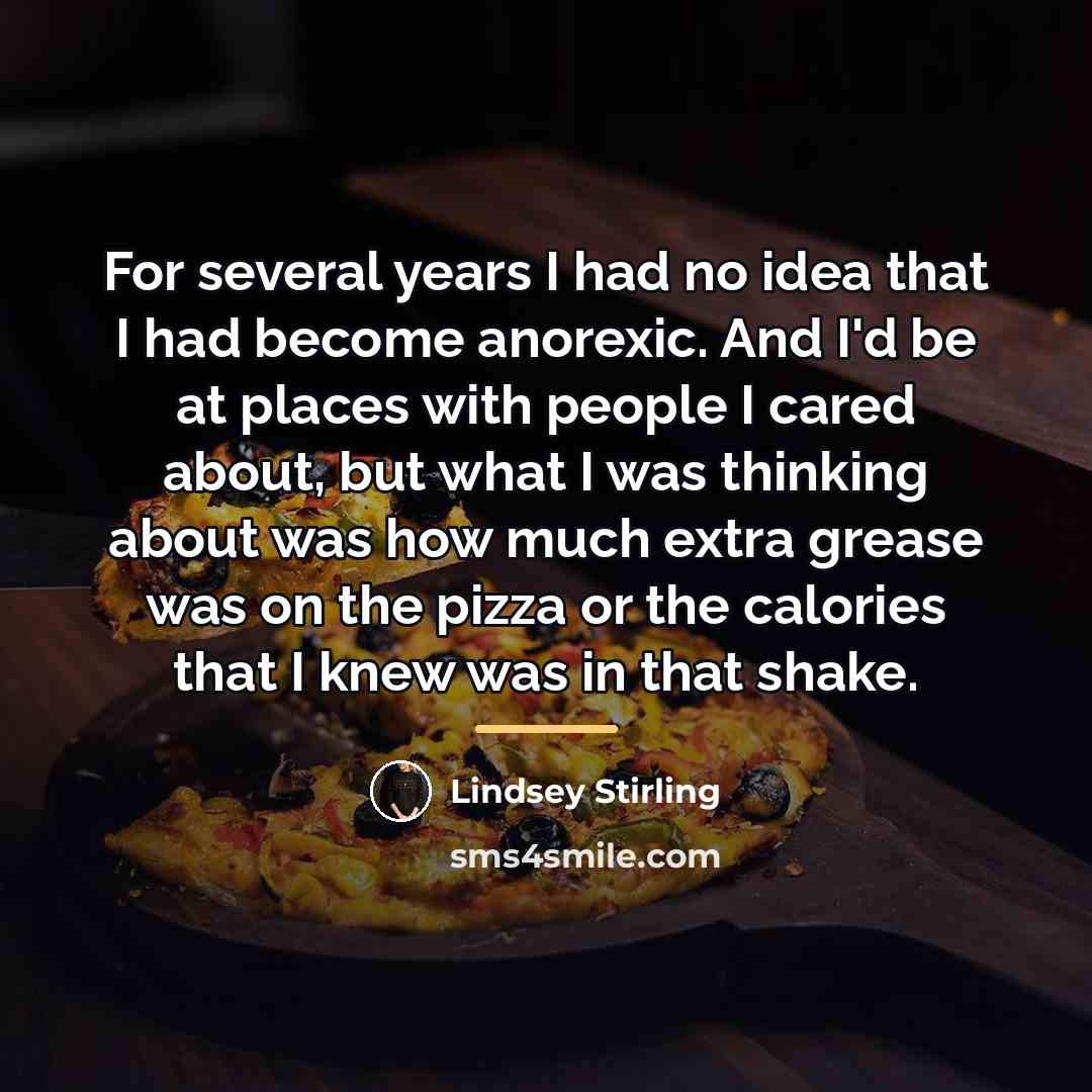 “For several years I had no idea that I had…” quote by Lindsey Stirling