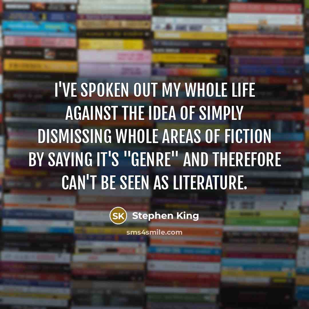 “I've spoken out my whole life against the idea of…” quote by Stephen King