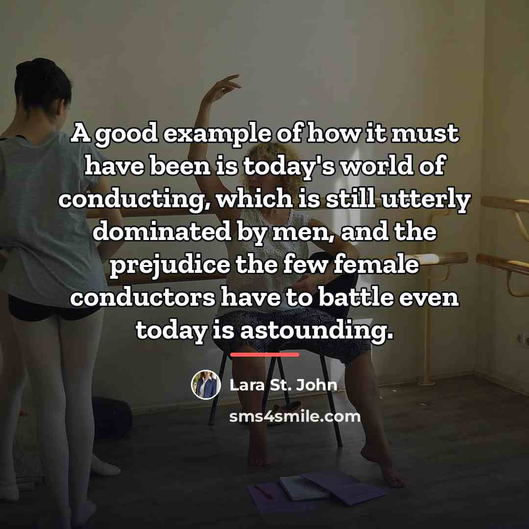 “A good example of how it must have been is…” quote by Lara St. John
