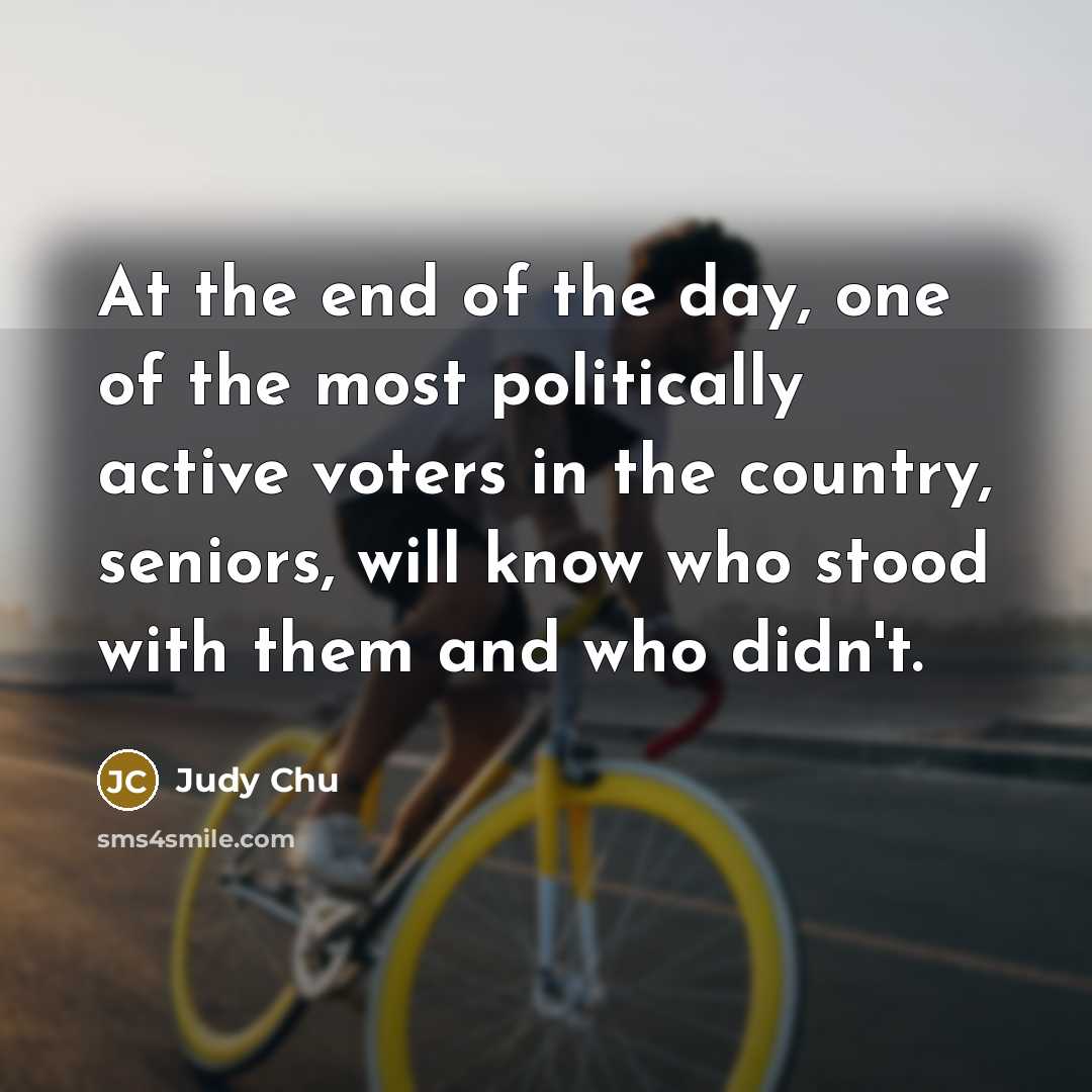 “At the end of the day, one of the most…” quote by Judy Chu