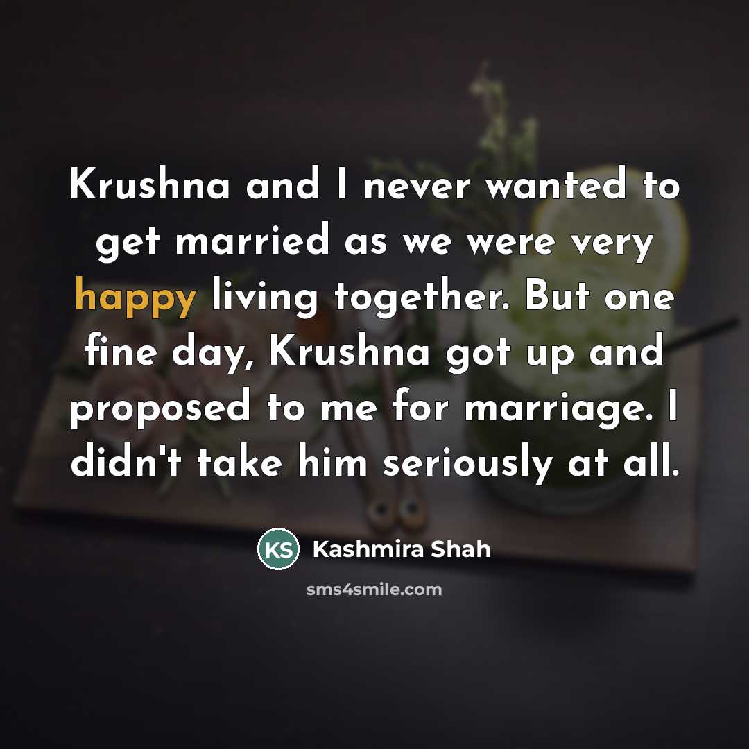 “Krushna and I never wanted to get married as we…” quote by Kashmira Shah