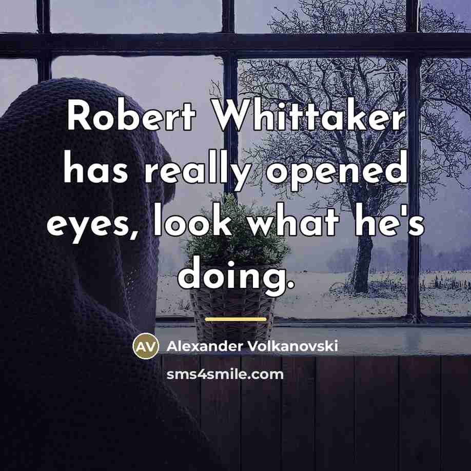 “Robert Whittaker has really opened eyes, look what he's doing.…” quote by Alexander Volkanovski