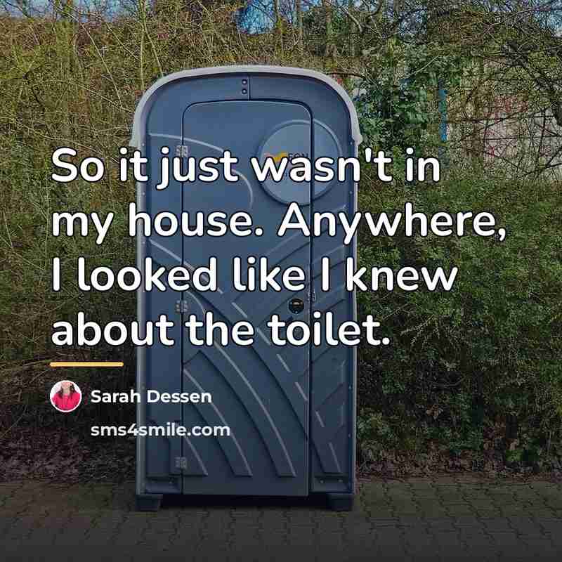 “So it just wasn't in my house. Anywhere, I looked…” quote by Sarah Dessen