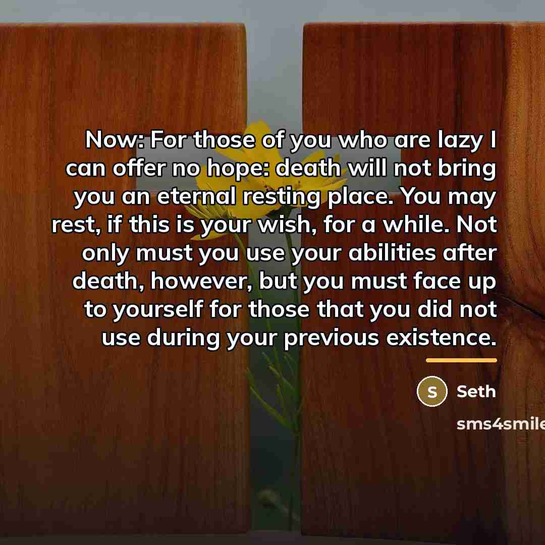 “Now: For those of you who are lazy I can…” quote by Seth