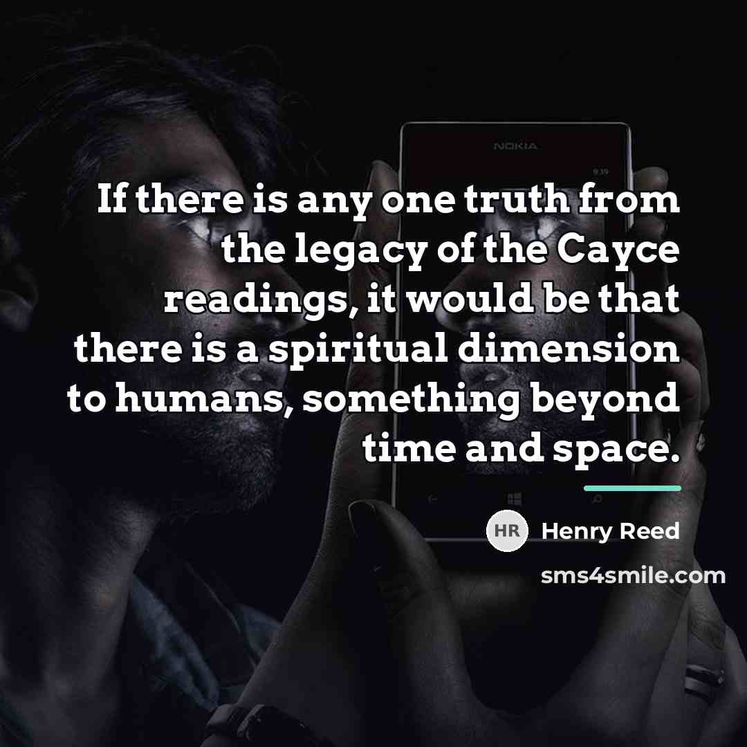 “If there is any one truth from the legacy of…” quote by Henry Reed