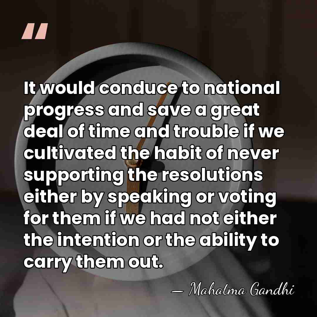 It would conduce to national progress and save a great deal of&hellip; - Mahatma Gandhi