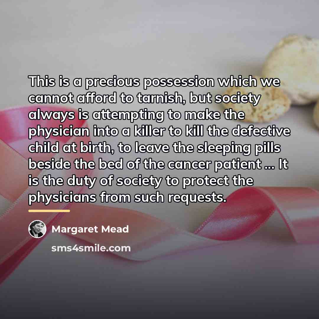 “This is a precious possession which we cannot afford to…” quote by Margaret Mead
