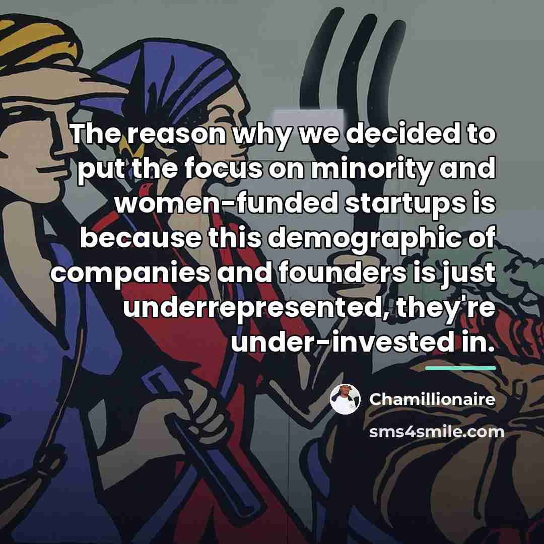 “The reason why we decided to put the focus on…” quote by Chamillionaire