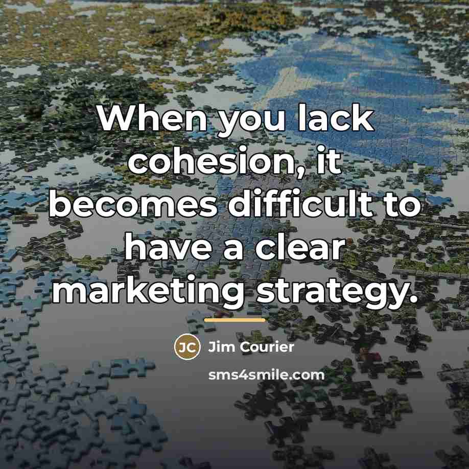 “When you lack cohesion, it becomes difficult to have a…” quote by Jim Courier