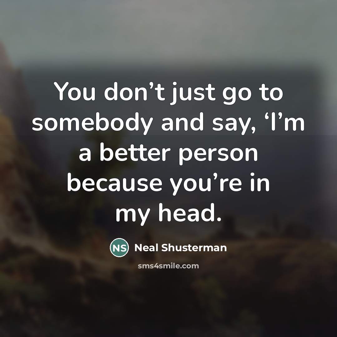“You don’t just go to somebody and say, ‘I’m a…” quote by Neal Shusterman