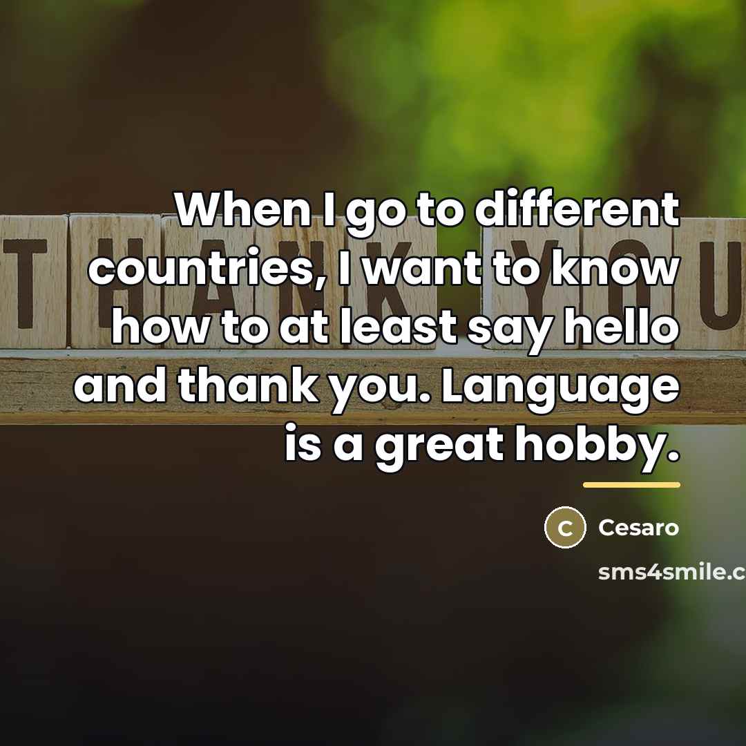 “When I go to different countries, I want to know…” quote by Cesaro