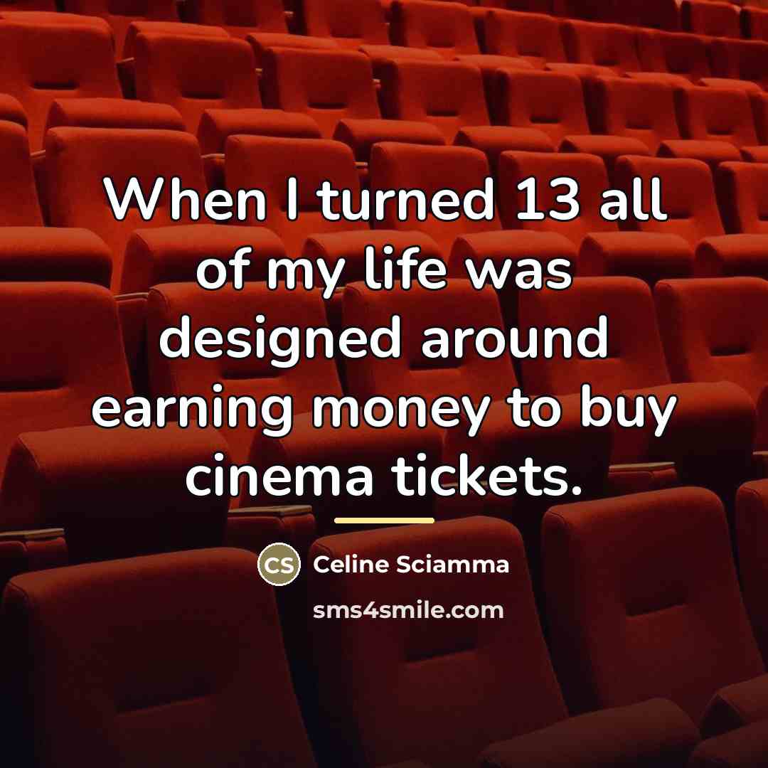 “When I turned 13 all of my life was designed…” quote by Celine Sciamma