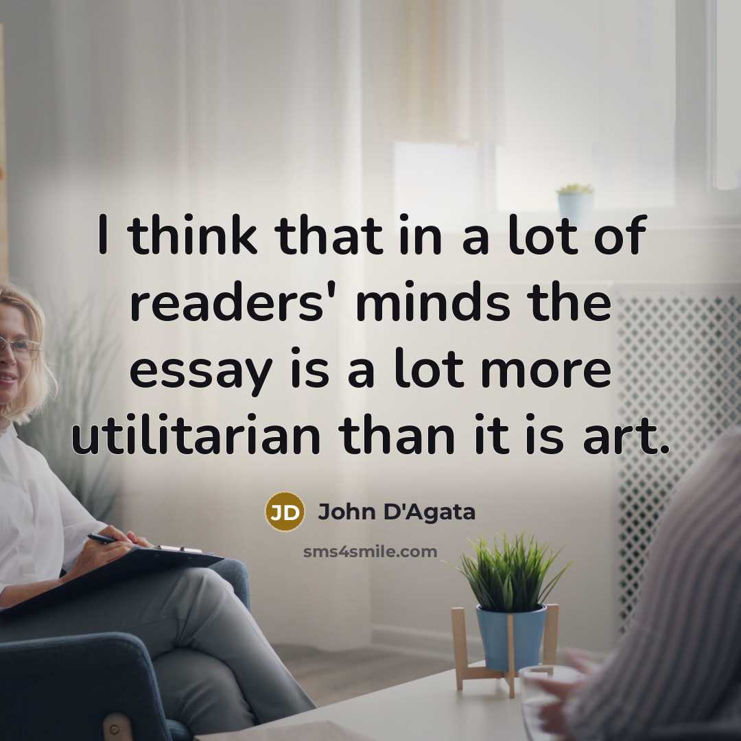 “I think that in a lot of readers' minds the…” quote by John D'Agata