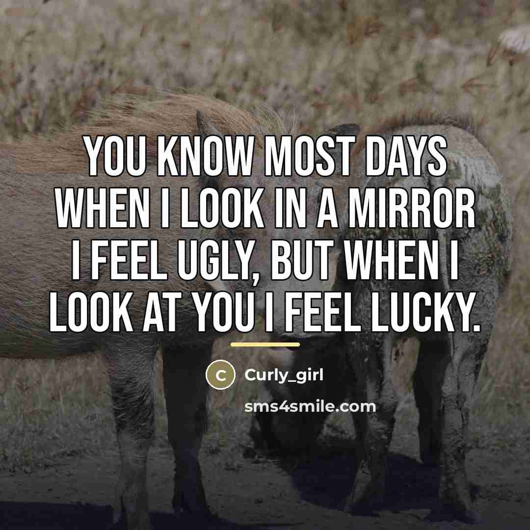 “You know most days when I look in a mirror…” quote by Curly_girl