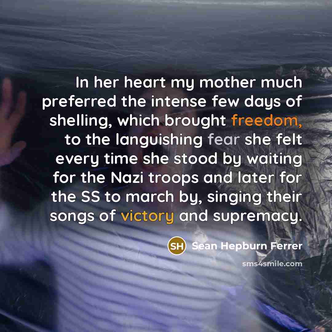 “In her heart my mother much preferred the intense few…” quote by Sean Hepburn Ferrer