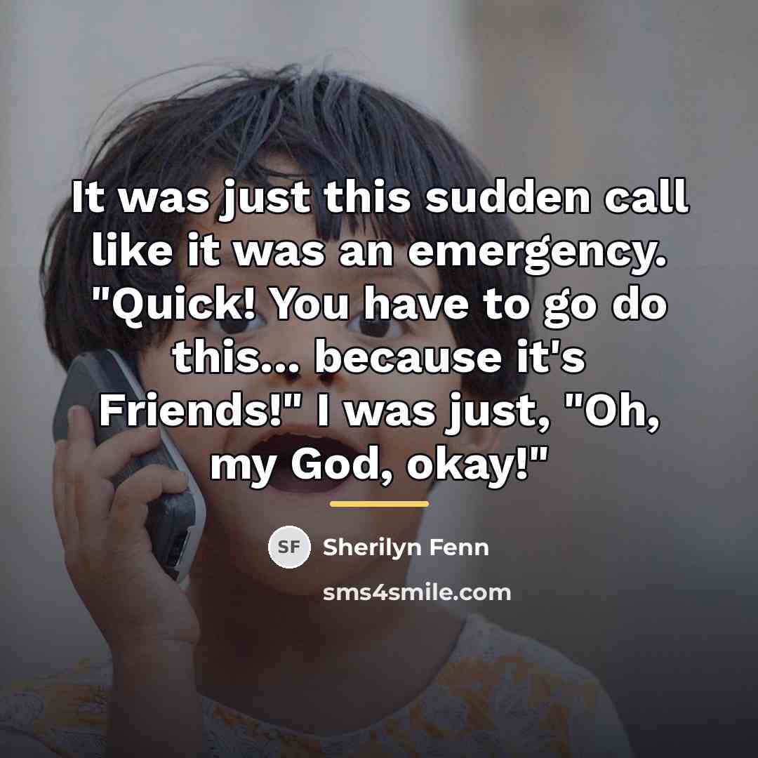 “It was just this sudden call like it was an…” quote by Sherilyn Fenn