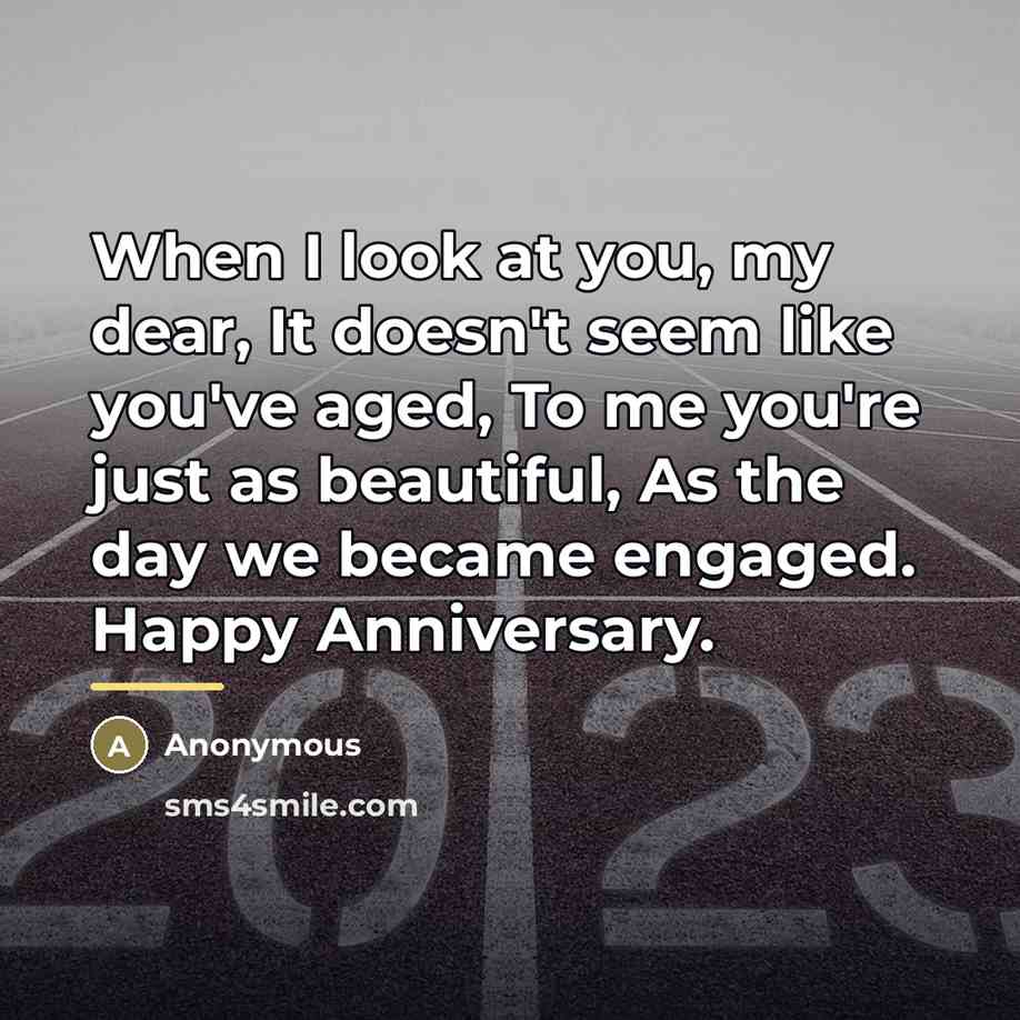 “When I look at you, my dear, It doesn't seem…” quote by Anonymous