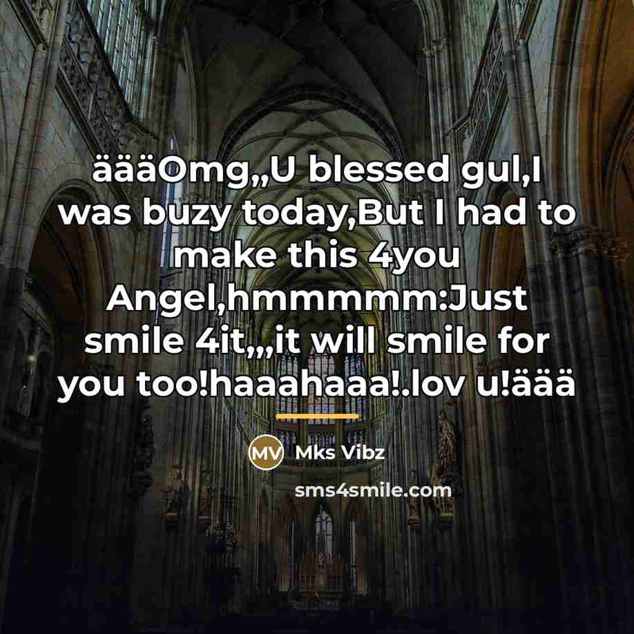 “äääOmg,,U blessed gul,I was buzy today,But I had to make…” quote by Mks Vibz