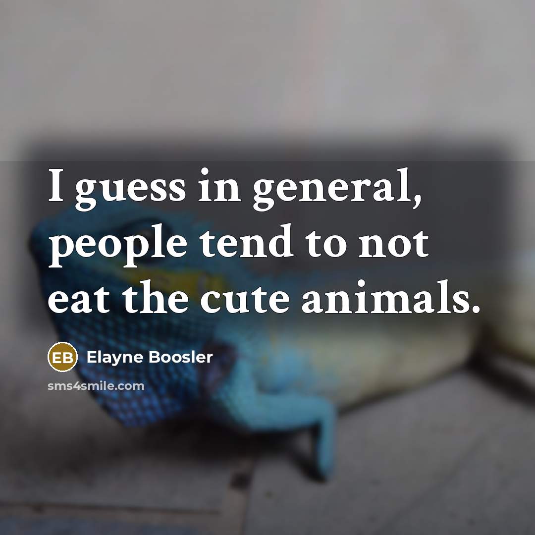 “I guess in general, people tend to not eat the…” quote by Elayne Boosler