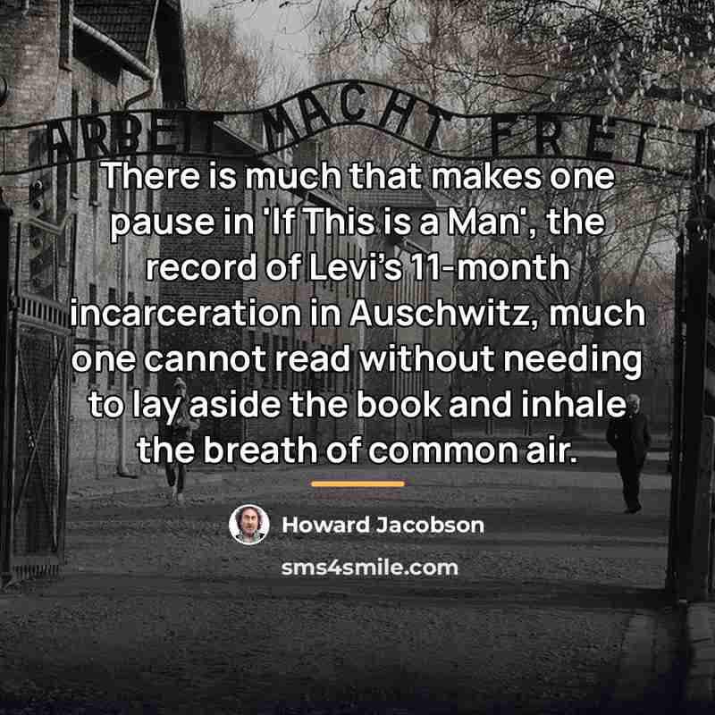 “There is much that makes one pause in 'If This…” quote by Howard Jacobson