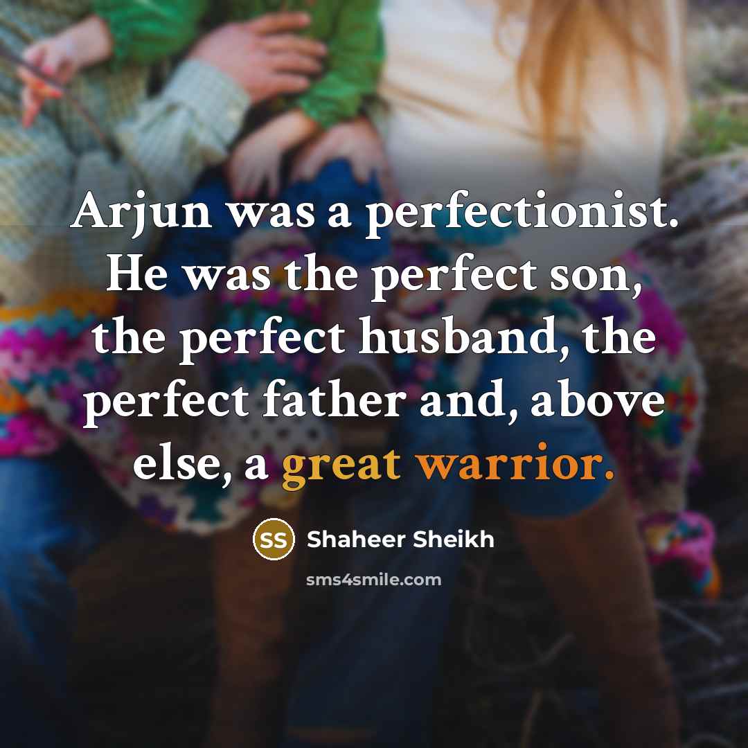“Arjun was a perfectionist. He was the perfect son, the…” quote by Shaheer Sheikh