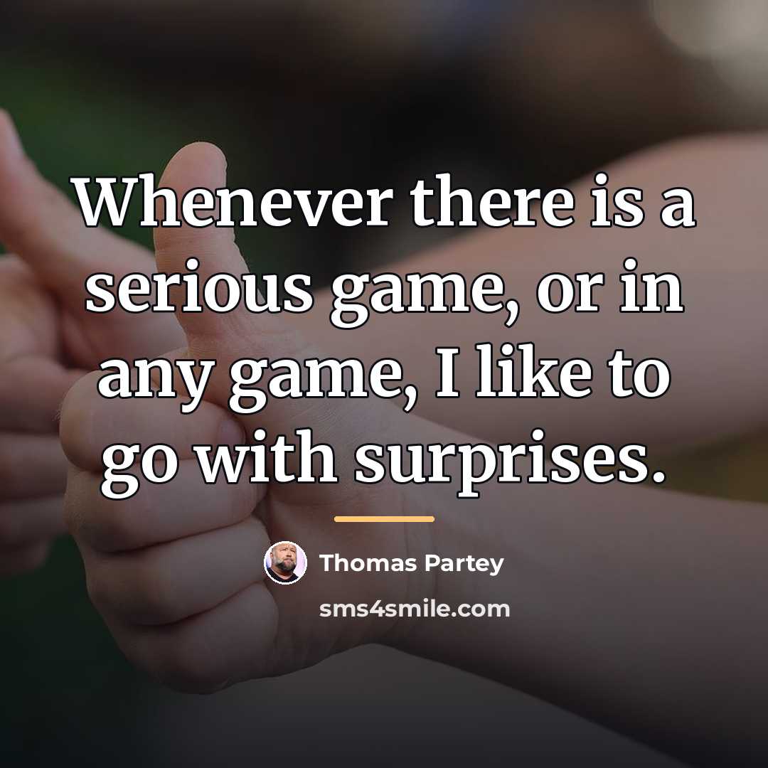 “Whenever there is a serious game, or in any game,…” quote by Thomas Partey