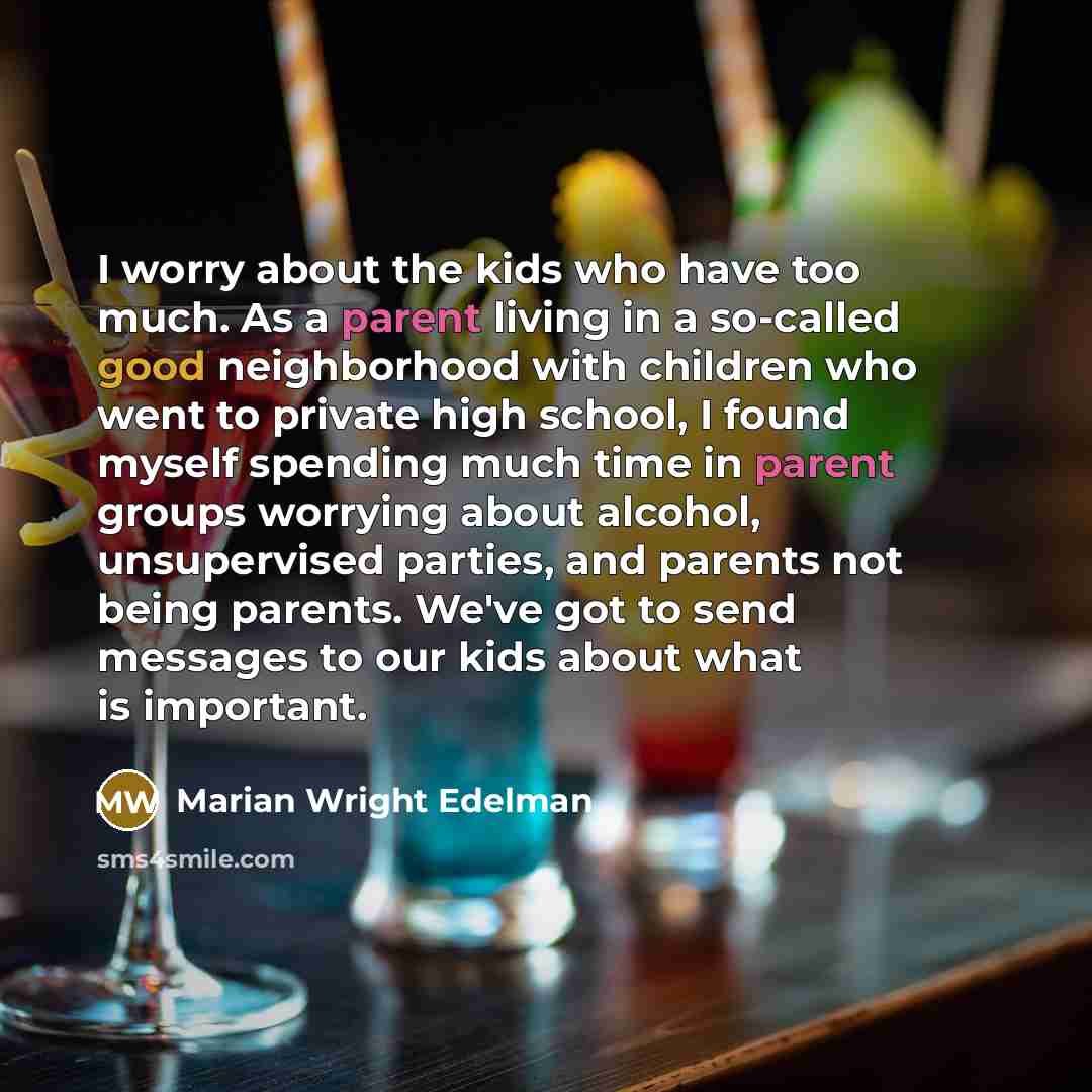 “I worry about the kids who have too much. As…” quote by Marian Wright Edelman