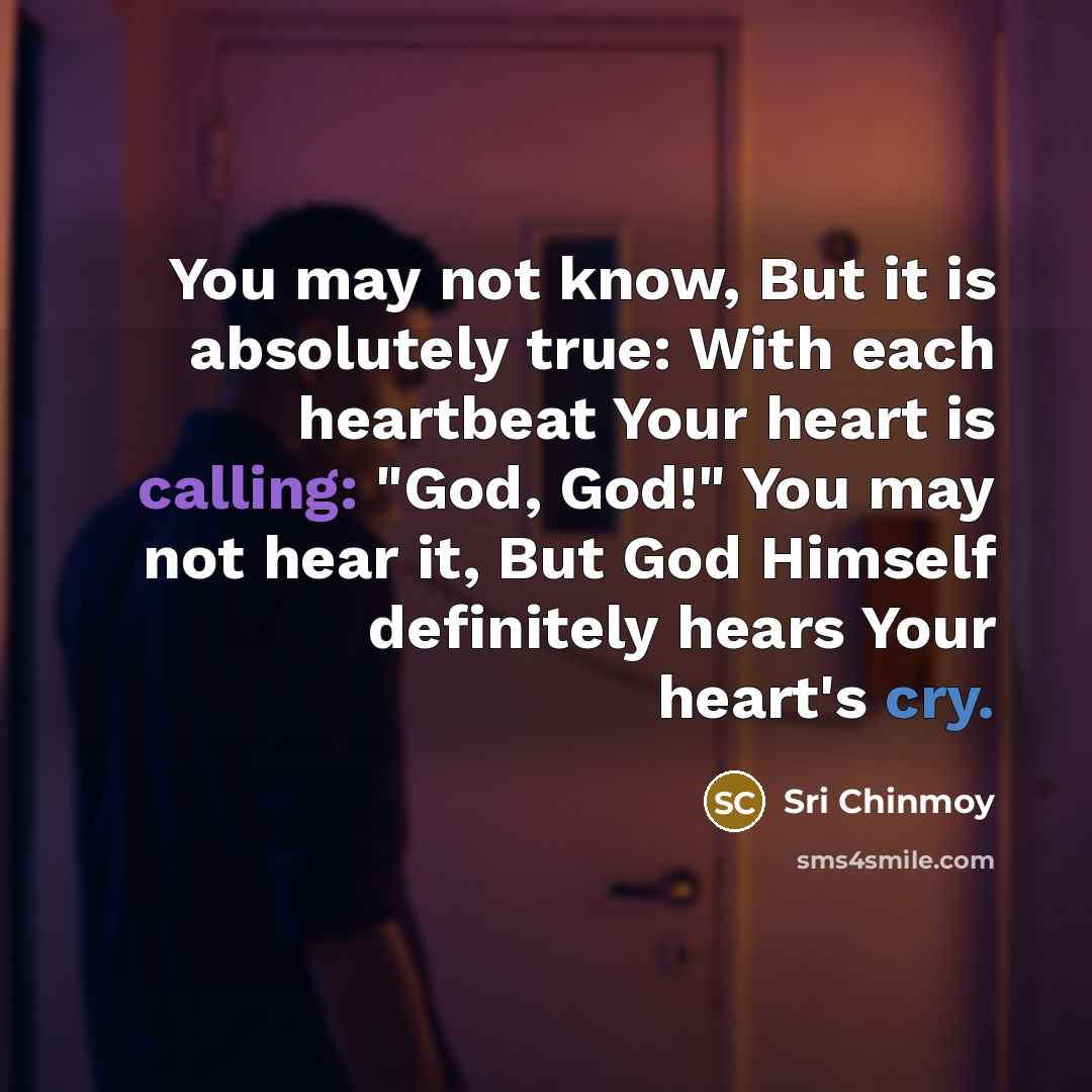 “You may not know, But it is absolutely true: With…” quote by Sri Chinmoy