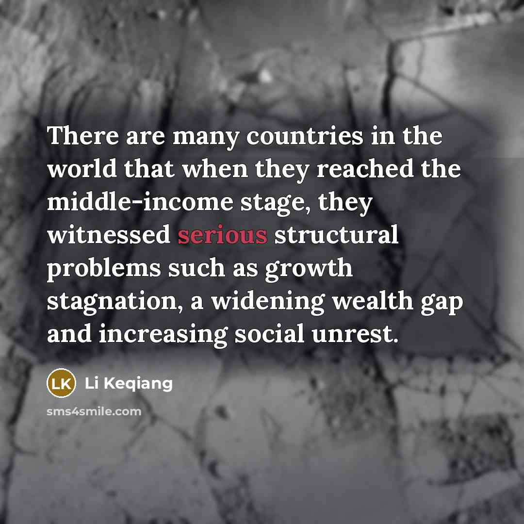 “There are many countries in the world that when they…” quote by Li Keqiang