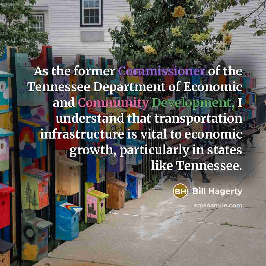 “As the former Commissioner of the Tennessee Department of Economic…” quote by Bill Hagerty
