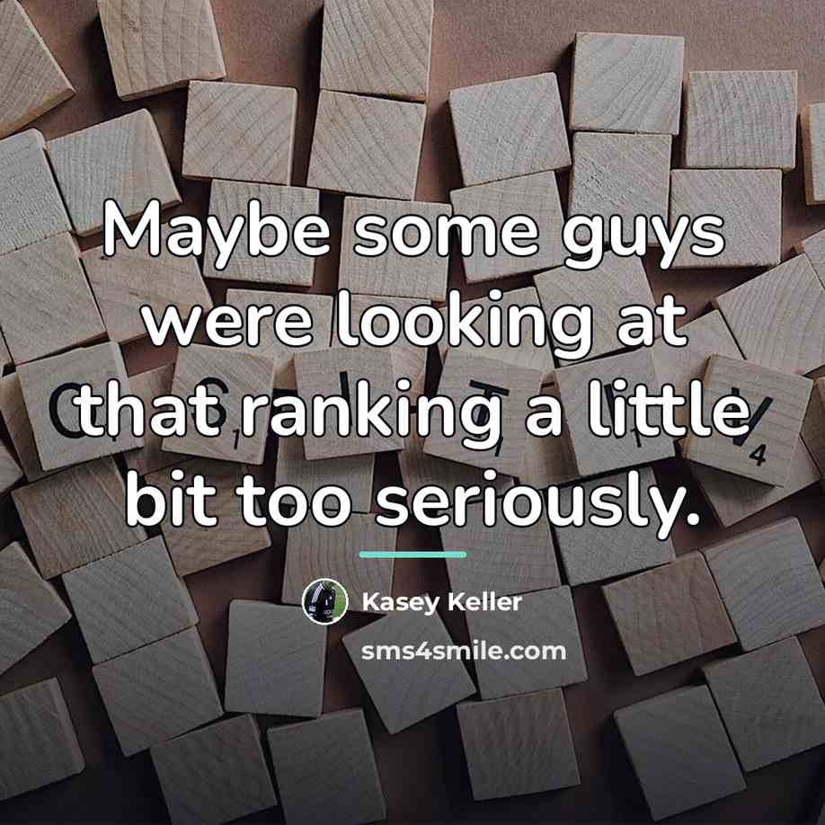 “Maybe some guys were looking at that ranking a little…” quote by Kasey Keller