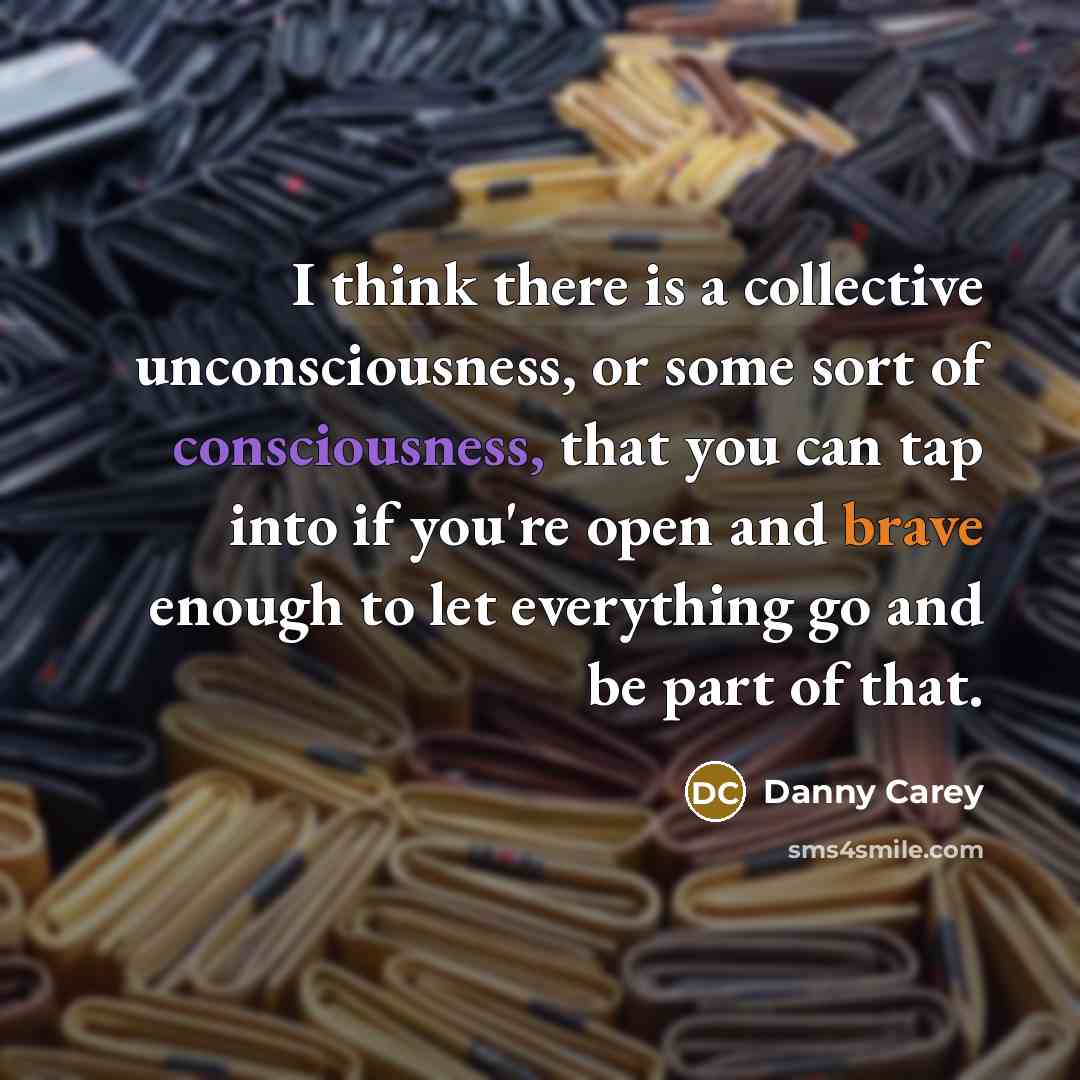 “I think there is a collective unconsciousness, or some sort…” quote by Danny Carey