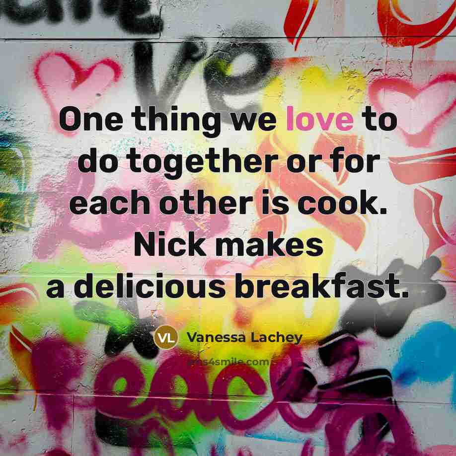 “One thing we love to do together or for each…” quote by Vanessa Lachey