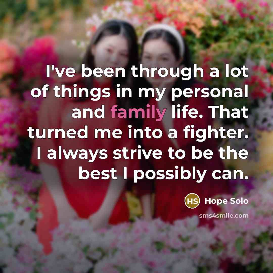 “I've been through a lot of things in my personal…” quote by Hope Solo