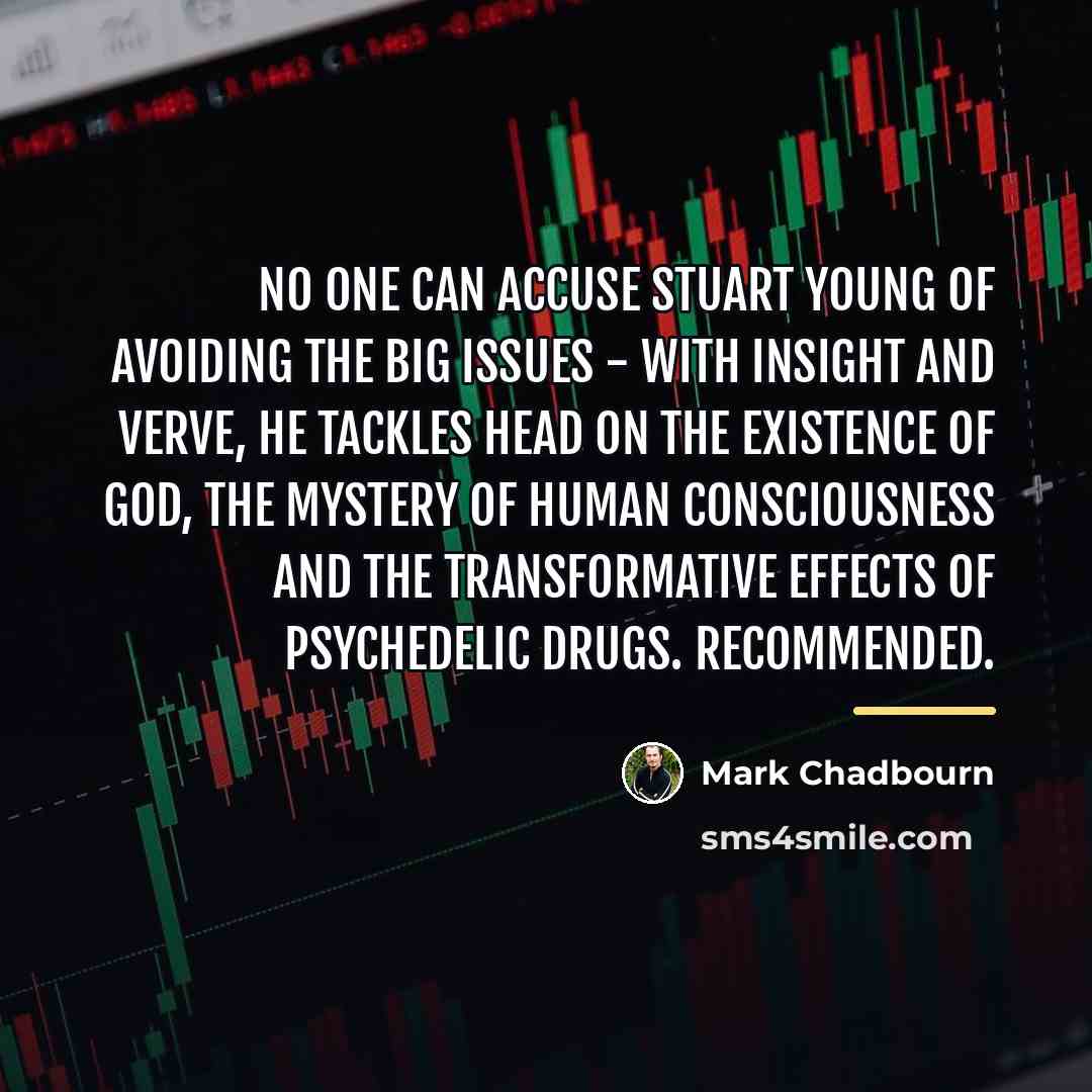 “No one can accuse Stuart Young of avoiding the big…” quote by Mark Chadbourn
