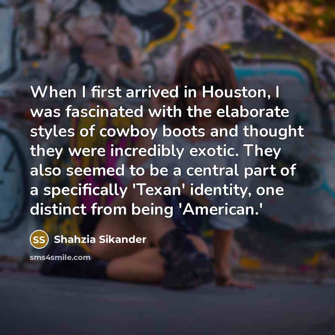 “When I first arrived in Houston, I was fascinated with…” quote by Shahzia Sikander