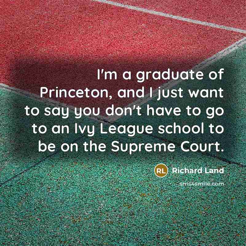 “I'm a graduate of Princeton, and I just want to…” quote by Richard Land